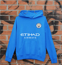 Load image into Gallery viewer, Manchester City F.C 2021-22 Unisex Hoodie for Men/Women-S(40 Inches)-Royal Blue-Ektarfa.online
