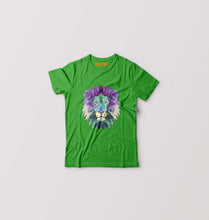 Load image into Gallery viewer, LION Kids T-Shirt for Boy/Girl-Flag Green-Ektarfa.online
