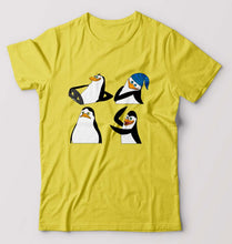 Load image into Gallery viewer, Penguins of Madagascar T-Shirt for Men-Yellow-Ektarfa.online
