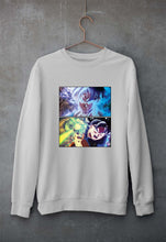 Load image into Gallery viewer, Goku Unisex Sweatshirt for Men/Women-S(40 Inches)-Grey Melange-Ektarfa.online
