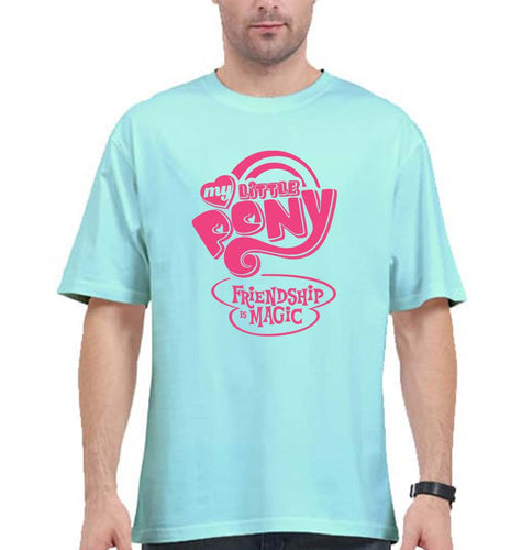 My Little Pony Oversized T-Shirt for Men-Mint-Ektarfa.online