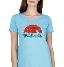 Load image into Gallery viewer, Deer T-Shirt for Women-Light Blue-Ektarfa.online
