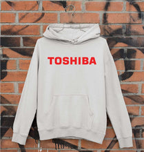 Load image into Gallery viewer, Toshiba Unisex Hoodie for Men/Women-S(40 Inches)-Grey Melange-Ektarfa.online
