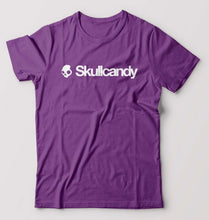 Load image into Gallery viewer, Skullcandy T-Shirt for Men-S(38 Inches)-Purple-Ektarfa.online
