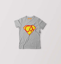 Load image into Gallery viewer, Chartered Accountants(CA) Kids T-Shirt for Boy/Girl-Grey Melange-Ektarfa.online
