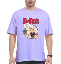 Load image into Gallery viewer, Popeye Oversized T-Shirt for Men-Lavender-Ektarfa.online
