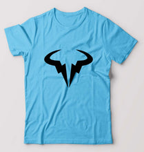 Load image into Gallery viewer, Rafael Nadal (RAFA) T-Shirt for Men-S(38 Inches)-Light Blue-Ektarfa.online

