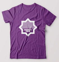 Load image into Gallery viewer, Magnetic fields T-Shirt for Men-S(38 Inches)-Purple-Ektarfa.online
