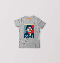 Load image into Gallery viewer, Diego Maradona Kids T-Shirt for Boy/Girl-Grey Melange-Ektarfa.online
