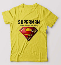 Load image into Gallery viewer, Superman Superhero T-Shirt for Men-Yellow-Ektarfa.online
