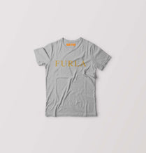 Load image into Gallery viewer, Furla Kids T-Shirt for Boy/Girl-0-1 Year(20 Inches)-Grey Melange-Ektarfa.online
