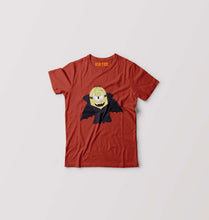 Load image into Gallery viewer, Minion Vampire Kids T-Shirt for Boy/Girl-Brick Red-Ektarfa.online
