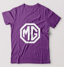 Load image into Gallery viewer, Morris Garages(MG) T-Shirt for Men-S(38 Inches)-Purple-Ektarfa.online
