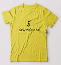 Load image into Gallery viewer, YSL T-Shirt for Men-S(38 Inches)-Yellow-Ektarfa.online
