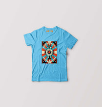 Load image into Gallery viewer, Psychedelic Peace and Love Kids T-Shirt for Boy/Girl-Light Blue-Ektarfa.online
