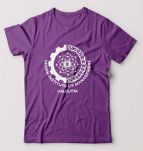 Load image into Gallery viewer, IIM Calcutta T-Shirt for Men-S(38 Inches)-Purple-Ektarfa.online
