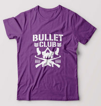 Load image into Gallery viewer, Bullet Club T-Shirt for Men-S(38 Inches)-Purple-Ektarfa.online
