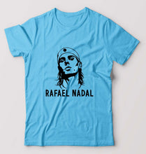 Load image into Gallery viewer, Rafael Nadal (RAFA) T-Shirt for Men-S(38 Inches)-Light Blue-Ektarfa.online
