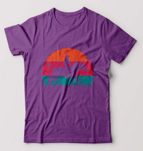 Load image into Gallery viewer, Horse Riding T-Shirt for Men-Purple-Ektarfa.online
