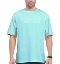 Load image into Gallery viewer, Euphoria Oversized T-Shirt for Men-Mint-Ektarfa.online
