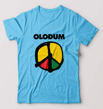 Load image into Gallery viewer, Olodum T-Shirt for Men-S(38 Inches)-Light Blue-Ektarfa.online
