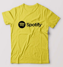 Load image into Gallery viewer, Spotify T-Shirt for Men-Yellow-Ektarfa.online
