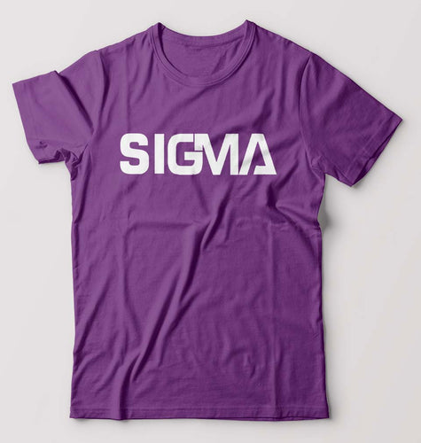 Sigma T-Shirt for Men-Purple-Ektarfa.online