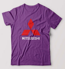 Load image into Gallery viewer, Mitsubishi T-Shirt for Men-S(38 Inches)-Purple-Ektarfa.online
