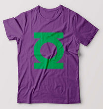 Load image into Gallery viewer, Green Lantern Superhero T-Shirt for Men-S(38 Inches)-Purpul-Ektarfa.online
