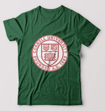 Load image into Gallery viewer, Cornell University T-Shirt for Men-Bottle Green-Ektarfa.online
