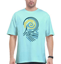 Load image into Gallery viewer, Vincent van Gogh Oversized T-Shirt for Men-Mint-Ektarfa.online
