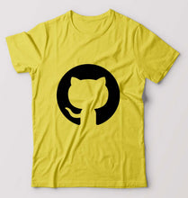 Load image into Gallery viewer, GitHub T-Shirt for Men-Yellow-Ektarfa.online
