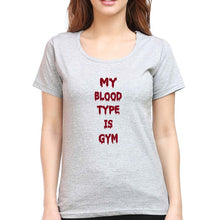 Load image into Gallery viewer, Gym T-Shirt for Women-Grey Melange-Ektarfa.online
