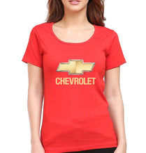 Load image into Gallery viewer, Chevrolet T-Shirt for Women-Red-Ektarfa.online
