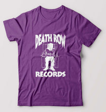 Load image into Gallery viewer, Death Row Records T-Shirt for Men-S(38 Inches)-Purple-Ektarfa.online
