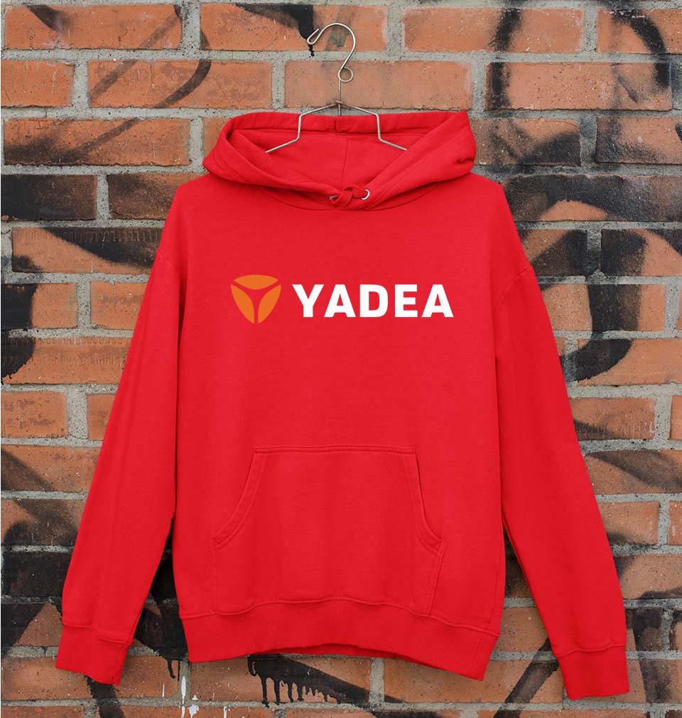 Yadea Unisex Hoodie for Men/Women-Red-Ektarfa.online