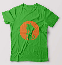Load image into Gallery viewer, Dragon Ball T-Shirt for Men-S(38 Inches)-flag green-Ektarfa.online
