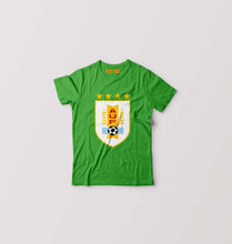 Load image into Gallery viewer, Uruguay Football Kids T-Shirt for Boy/Girl-0-1 Year(20 Inches)-Flag Green-Ektarfa.online
