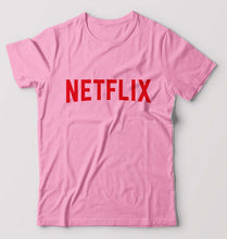 Load image into Gallery viewer, Netflix T-Shirt for Men-Light Baby Pink-Ektarfa.online
