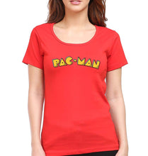 Load image into Gallery viewer, Pacman T-Shirt for Women-Red-Ektarfa.online
