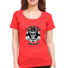 Load image into Gallery viewer, Poker T-Shirt for Women-XS(32 Inches)-Red-Ektarfa.online
