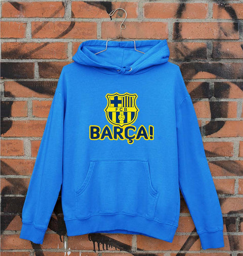 FCB Unisex Hoodie for Men/Women-S(40 Inches)-Royal Blue-Ektarfa.online