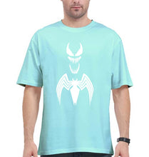 Load image into Gallery viewer, Venom Spiderman Superhero Oversized T-Shirt for Men-Mint-Ektarfa.online
