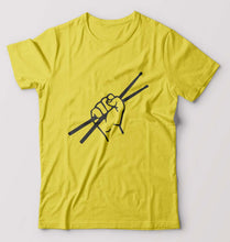 Load image into Gallery viewer, Drummer T-Shirt for Men-Yellow-Ektarfa.online
