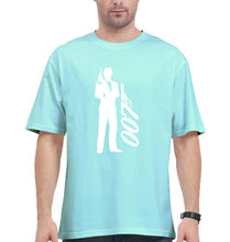 Load image into Gallery viewer, James Bond (007) Oversized T-Shirt for Men-Mint-Ektarfa.online
