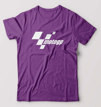 Load image into Gallery viewer, MotoGP T-Shirt for Men-S(38 Inches)-Purple-Ektarfa.online
