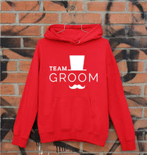 Load image into Gallery viewer, Team Groom Unisex Hoodie for Men/Women-Red-Ektarfa.online
