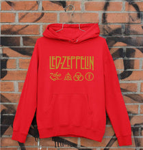 Load image into Gallery viewer, Led Zeppelin Unisex Hoodie for Men/Women-S(40 Inches)-Red-Ektarfa.online
