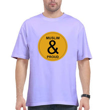 Load image into Gallery viewer, Muslim Oversized T-Shirt for Men-Lavender-Ektarfa.online

