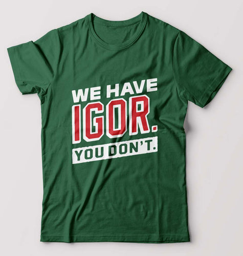 Igor T-Shirt for Men-Bottle Green-Ektarfa.online